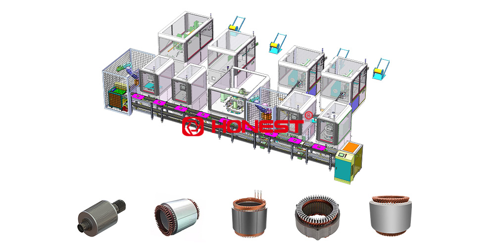 Electric Vehicle Motor Assembly